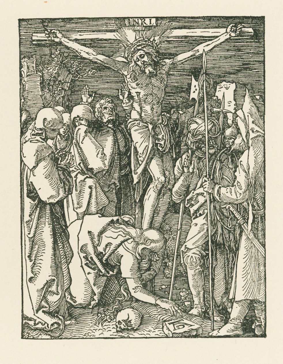 La Crucifixion, vers 1509 (gravure sur bois) - Albrecht Dürer or Duerer