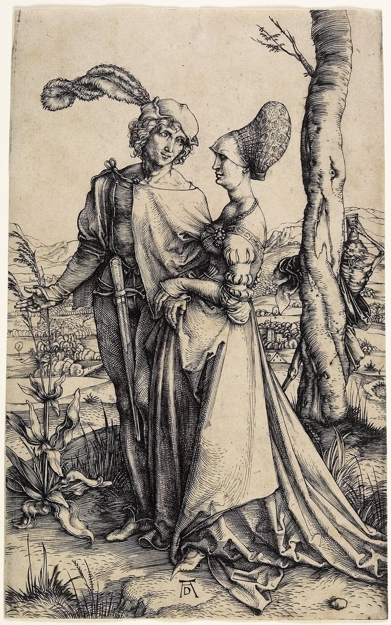 La Promenade, c. 1496 - Albrecht Dürer