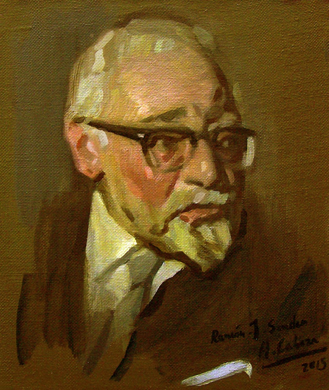 Portrait de Ramón J. Sender - Alejandro Cabeza