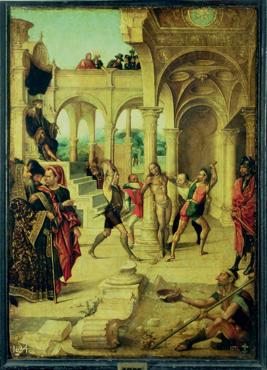 La Flagellation du Christ - Alejo Fernandez