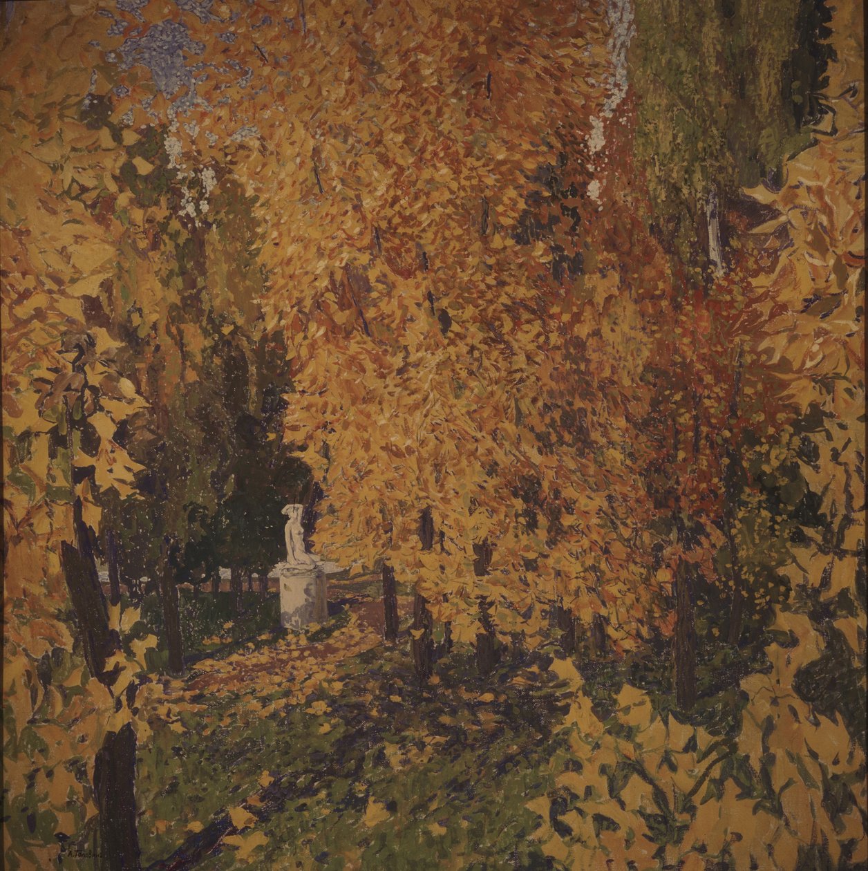 Automne, 1920 - Aleksandr Jakovlevic Golovin