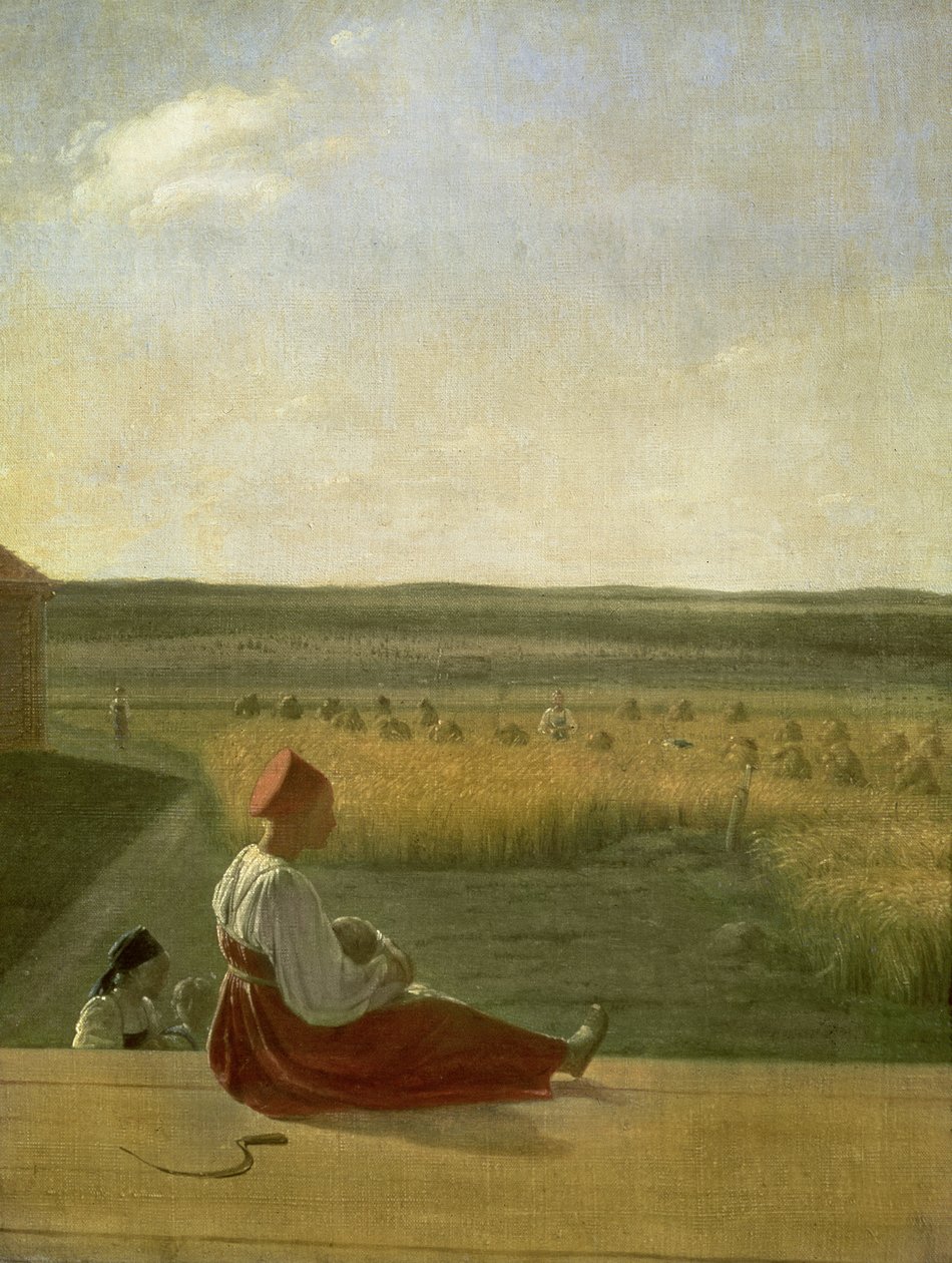 Moisson en Été, 1820s - Aleksei Gavrilovich Venetsianov