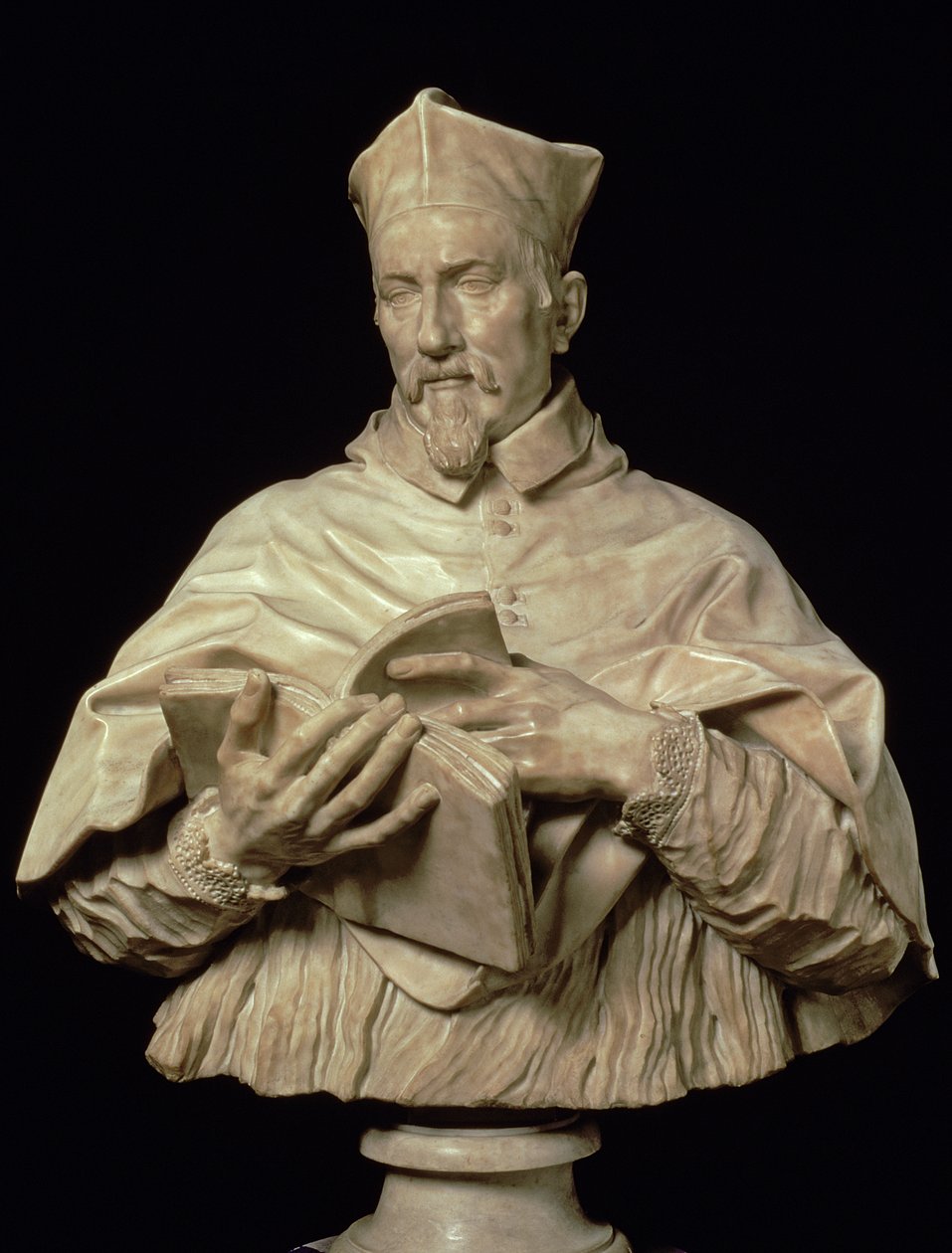 Buste du cardinal P.S. Zacchia Rondanini - Alessandro Algardi