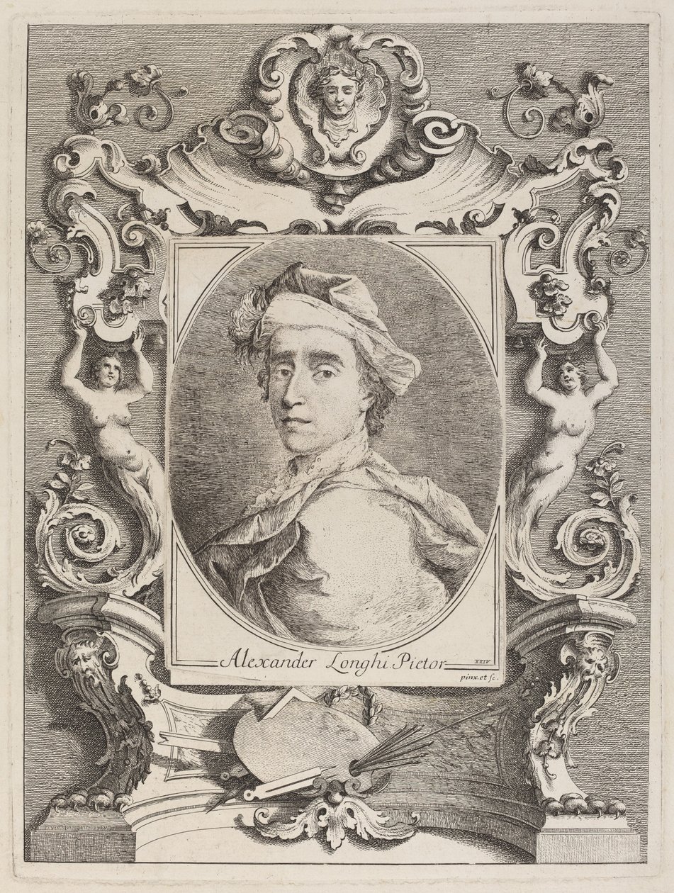 Autoportrait - Alessandro Longhi