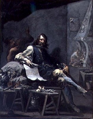 Satire sur un noble dans la misère - Alessandro Magnasco