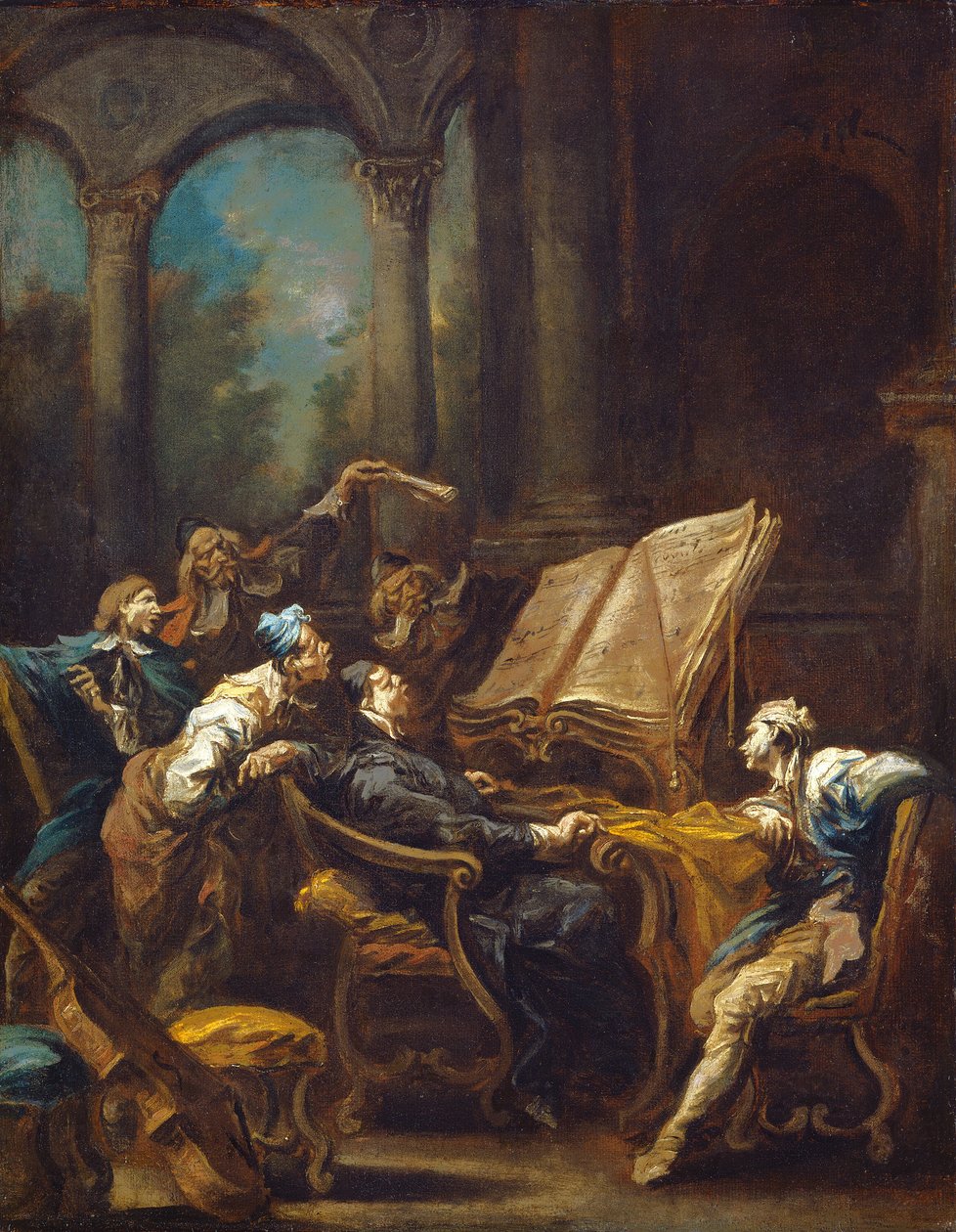 Les Choristes, vers 1740-1745 - Alessandro Magnasco