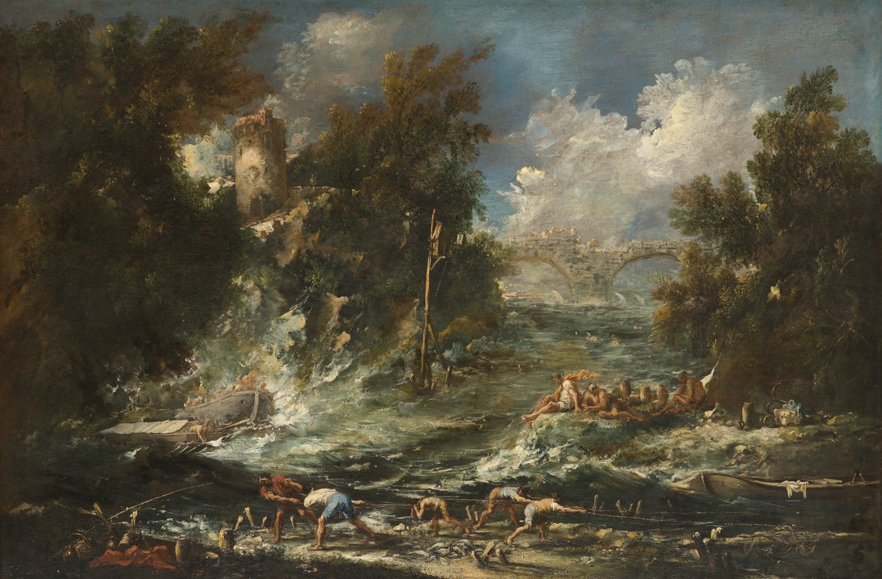 La tempête, vers 1710-1720 - Alessandro Magnasco
