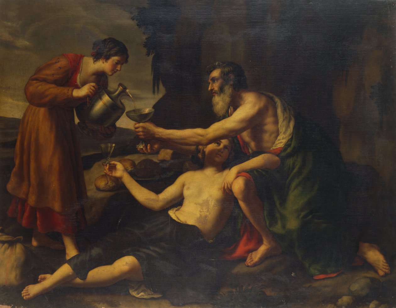 Loth et ses filles - Alessandro Turchi