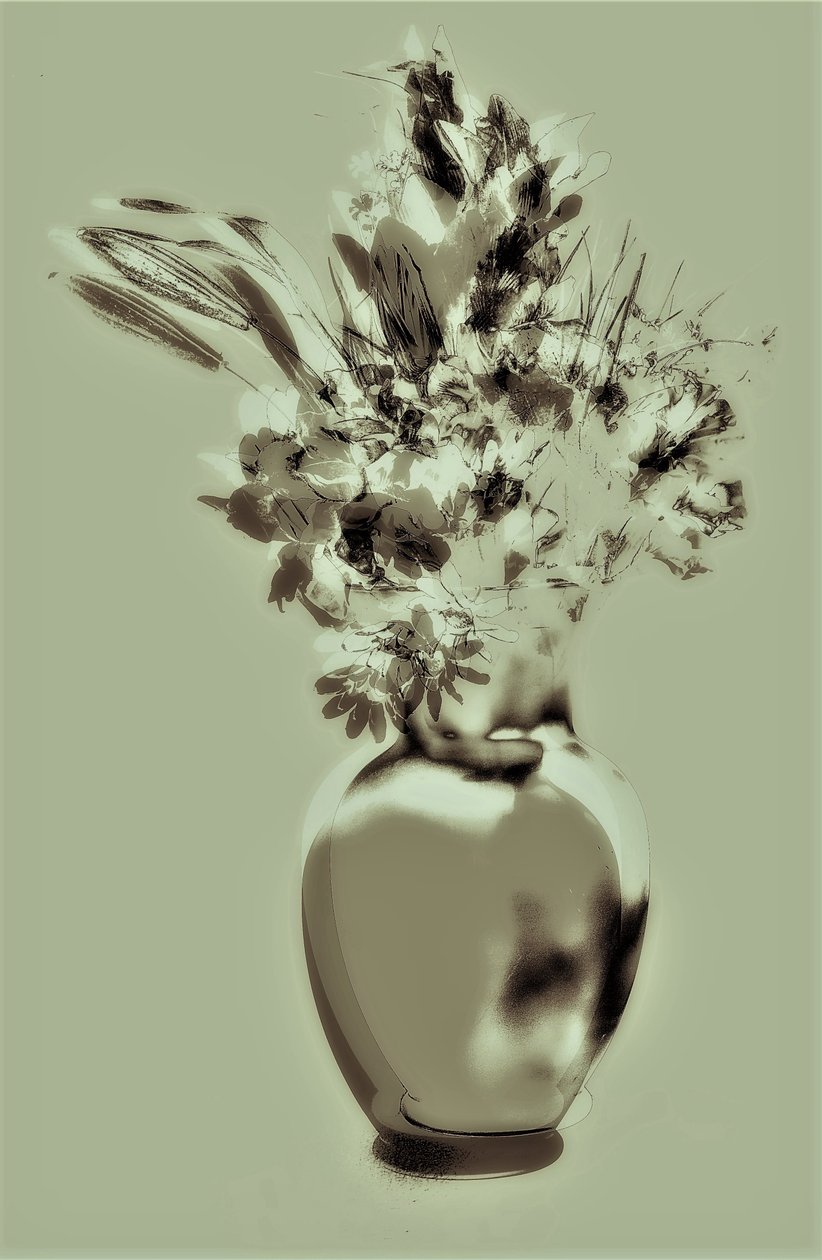 Nature morte verte - Alex Caminker