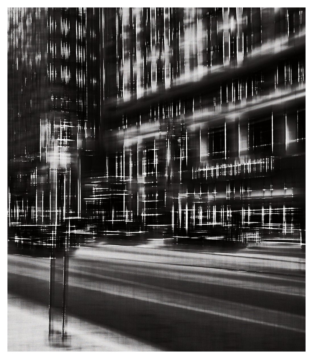 Rue en notation musicale, 2019 - Alex Caminker
