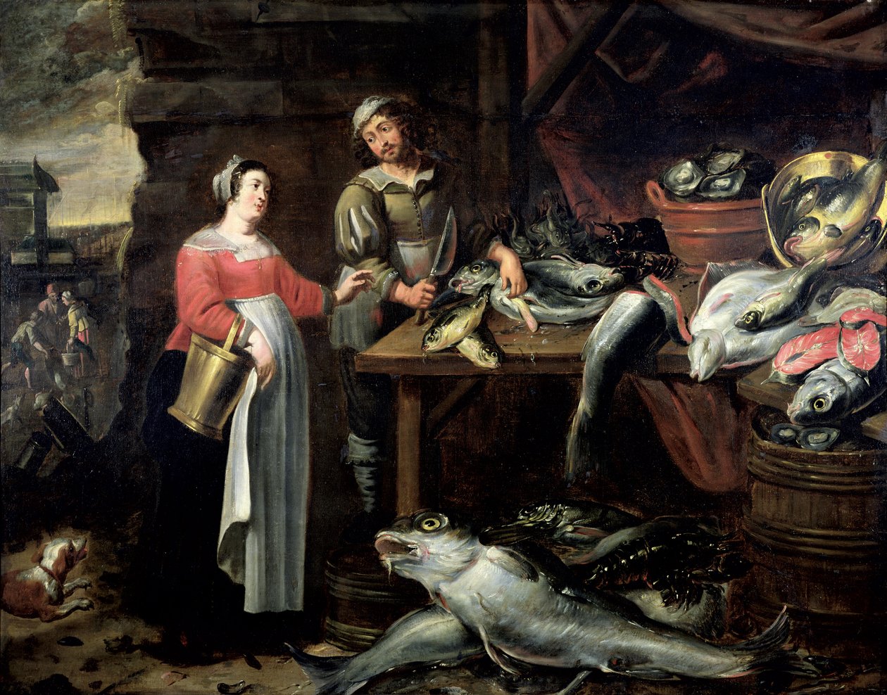 Le Poissonnier - Alexander van Adriaenssen