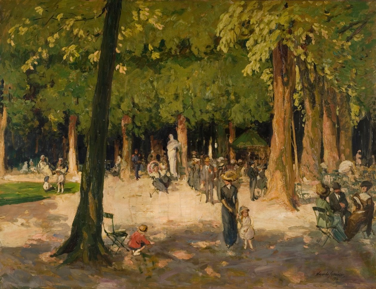 Les jardins, Versailles, 1922 - Alexander Jamieson