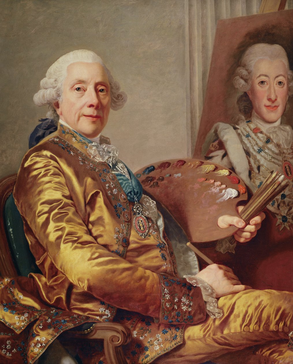 Autoportrait, vers 1790 - Alexander Roslin