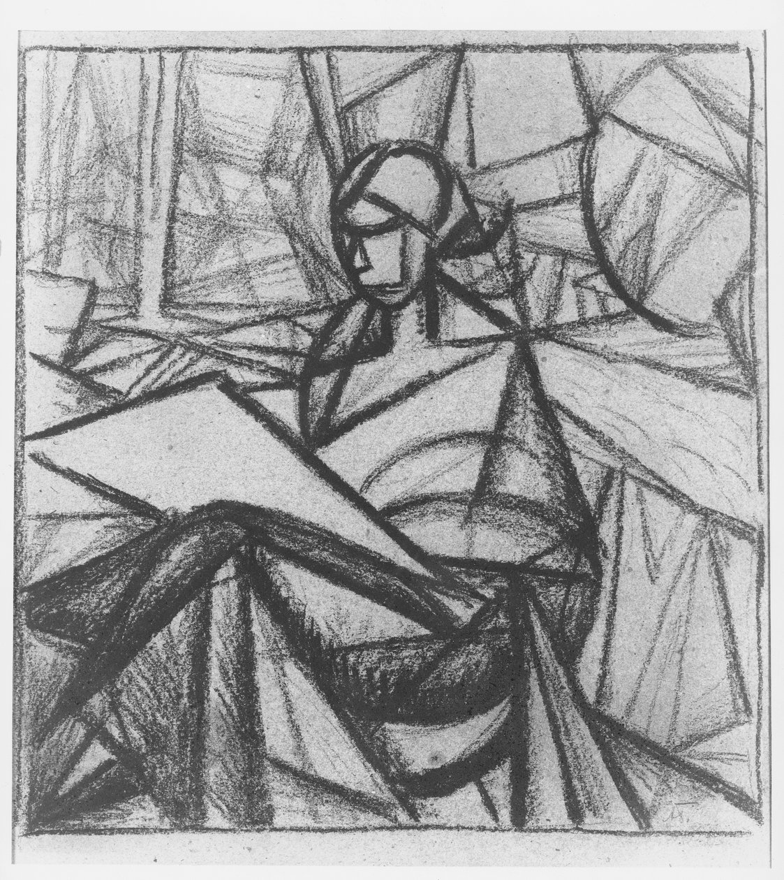 Femme, 1914-15 - Alexander Bogomazov