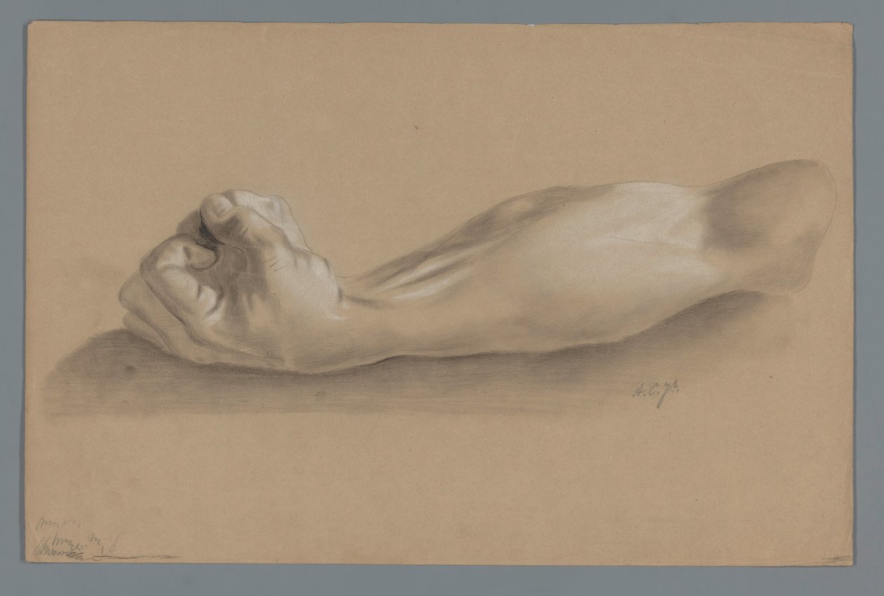 Modèle en plâtre d