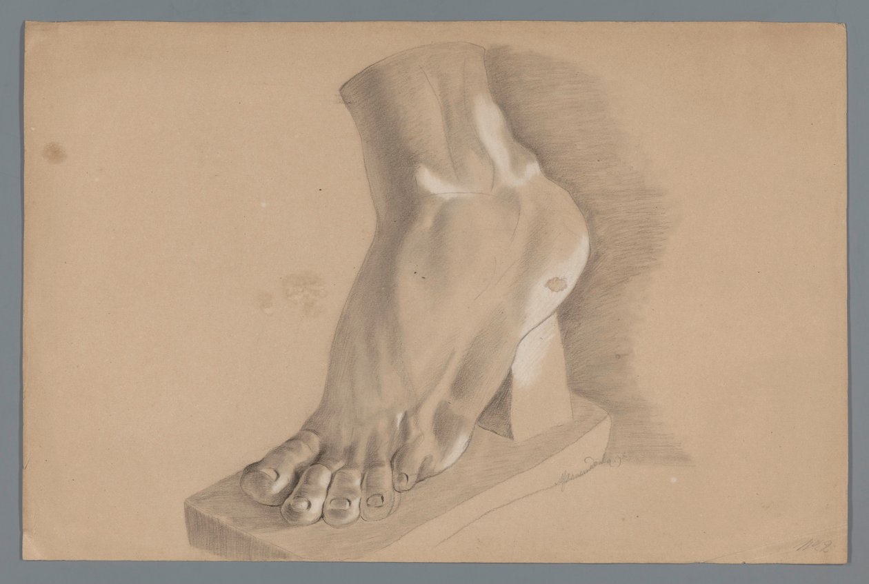 Modèle en plâtre d