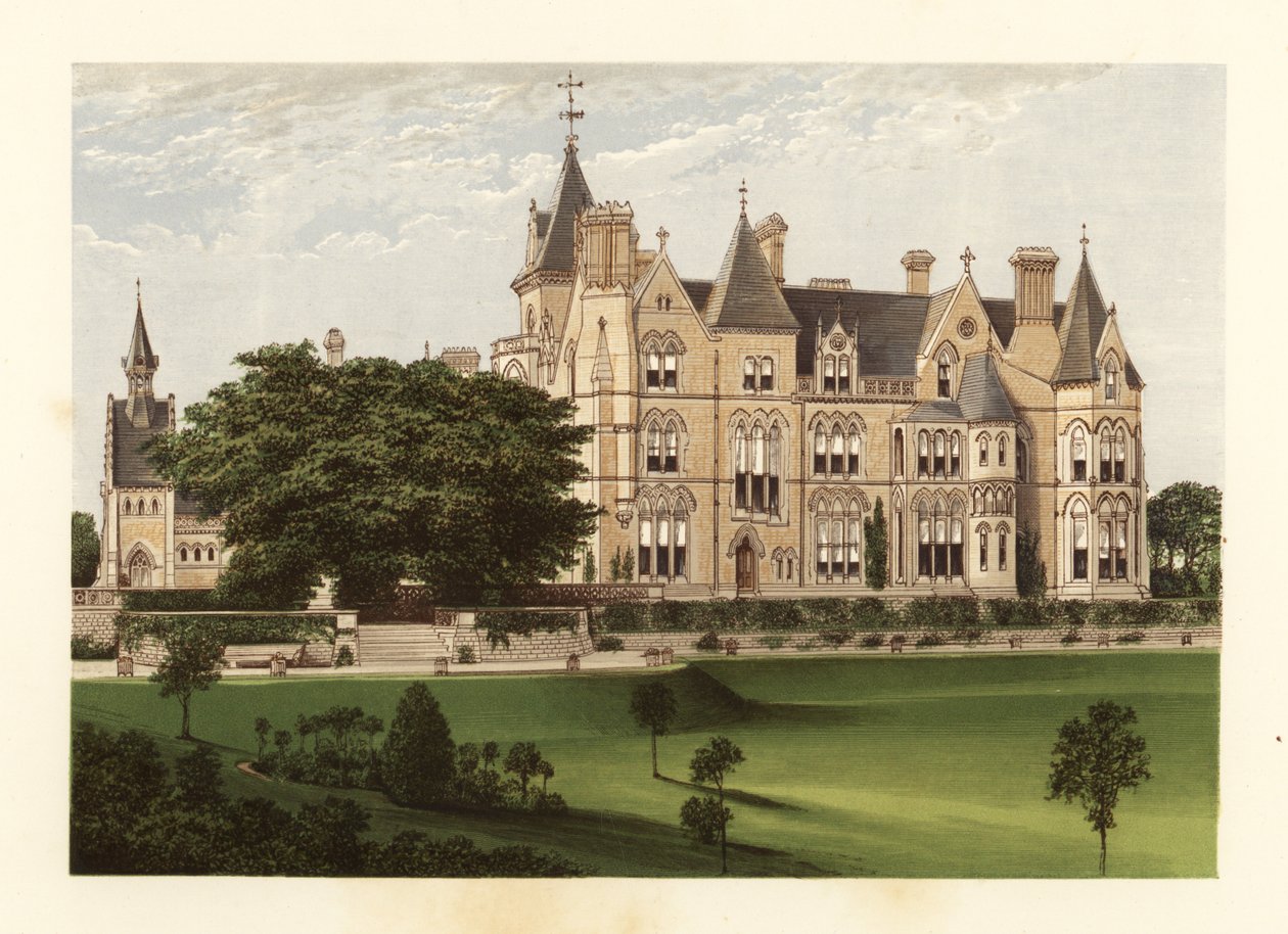 Bestwood Lodge, Nottinghamshire, Angleterre - Alexander Francis (after) Lydon