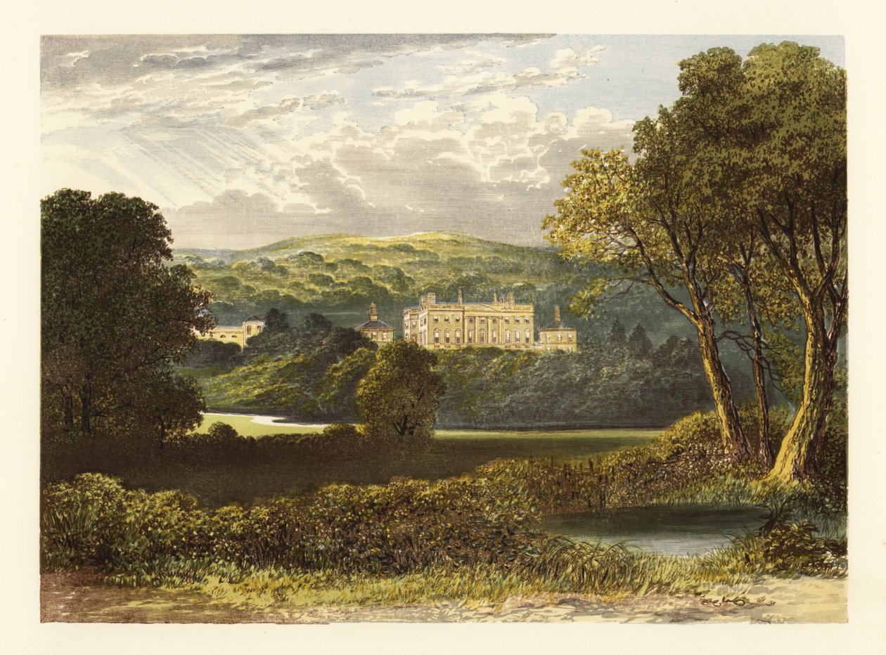 Denton Hall, Yorkshire, Angleterre - Alexander Francis (after) Lydon