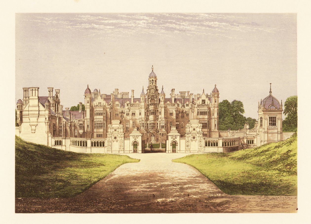 Harlaxton Manor, Lincolnshire, Angleterre - Alexander Francis (after) Lydon