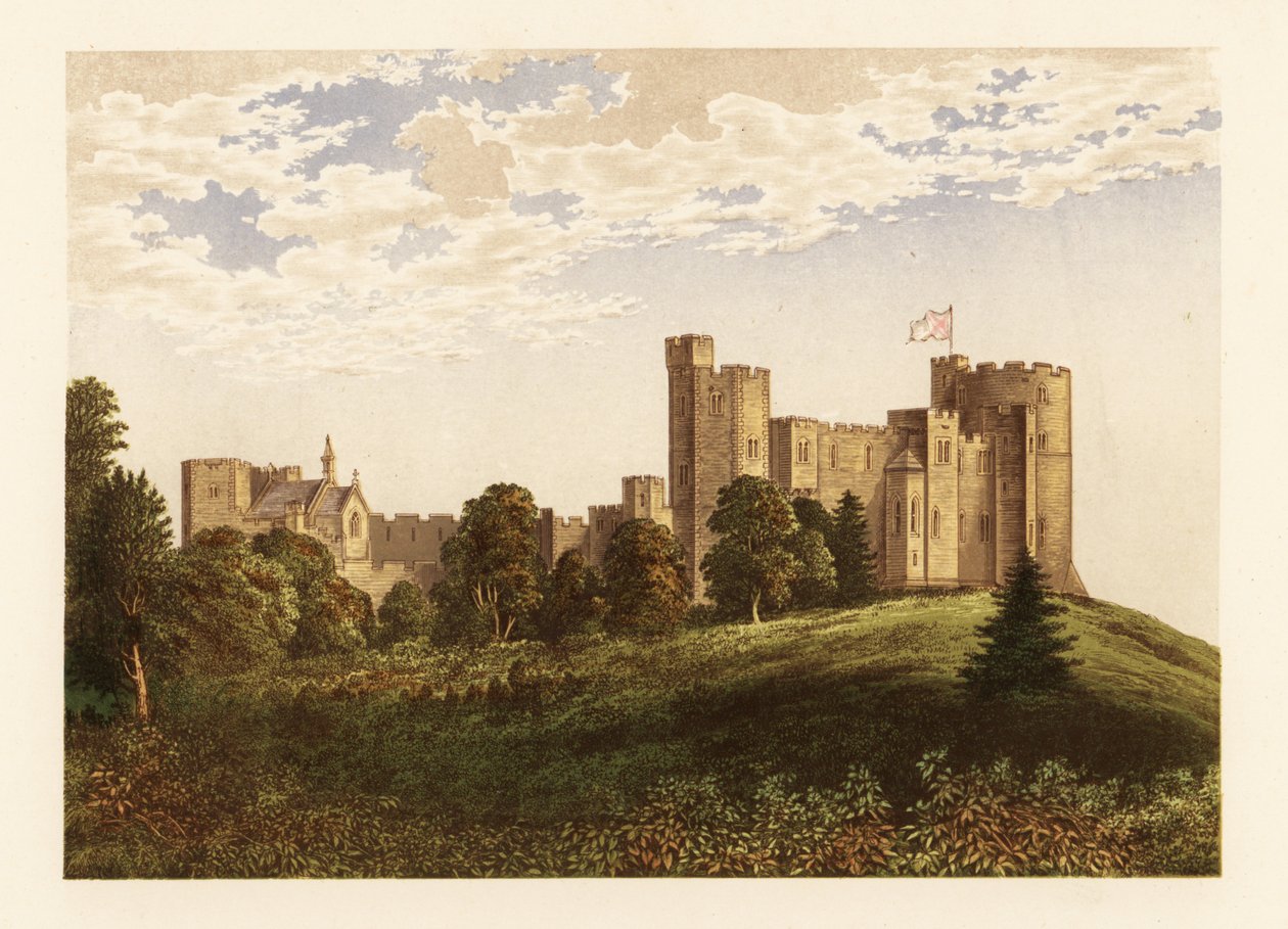 Château de Peckforton, Cheshire, Angleterre - Alexander Francis (after) Lydon