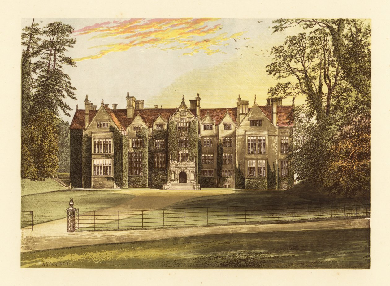 Abbaye de Wroxton, Oxfordshire, Angleterre - Alexander Francis (after) Lydon