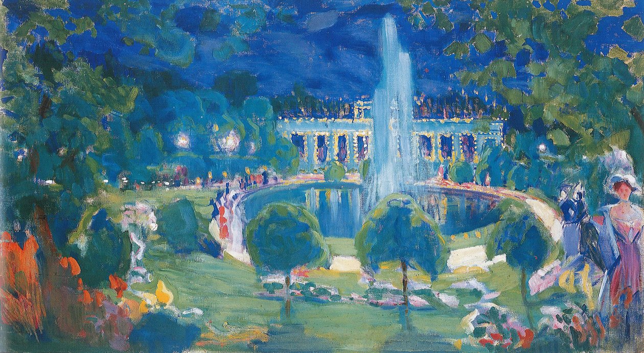 Fontaines, vers 1908 - Alexander Fyodorovich Gaush