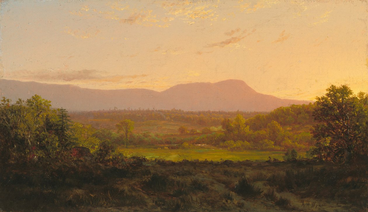 Vallée Paisible, c. 1872 - Alexander Helwig Wyant