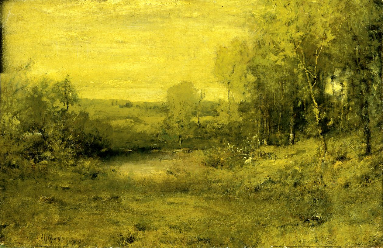 Printemps, milieu-fin du 19ème siècle - Alexander Helwig Wyant