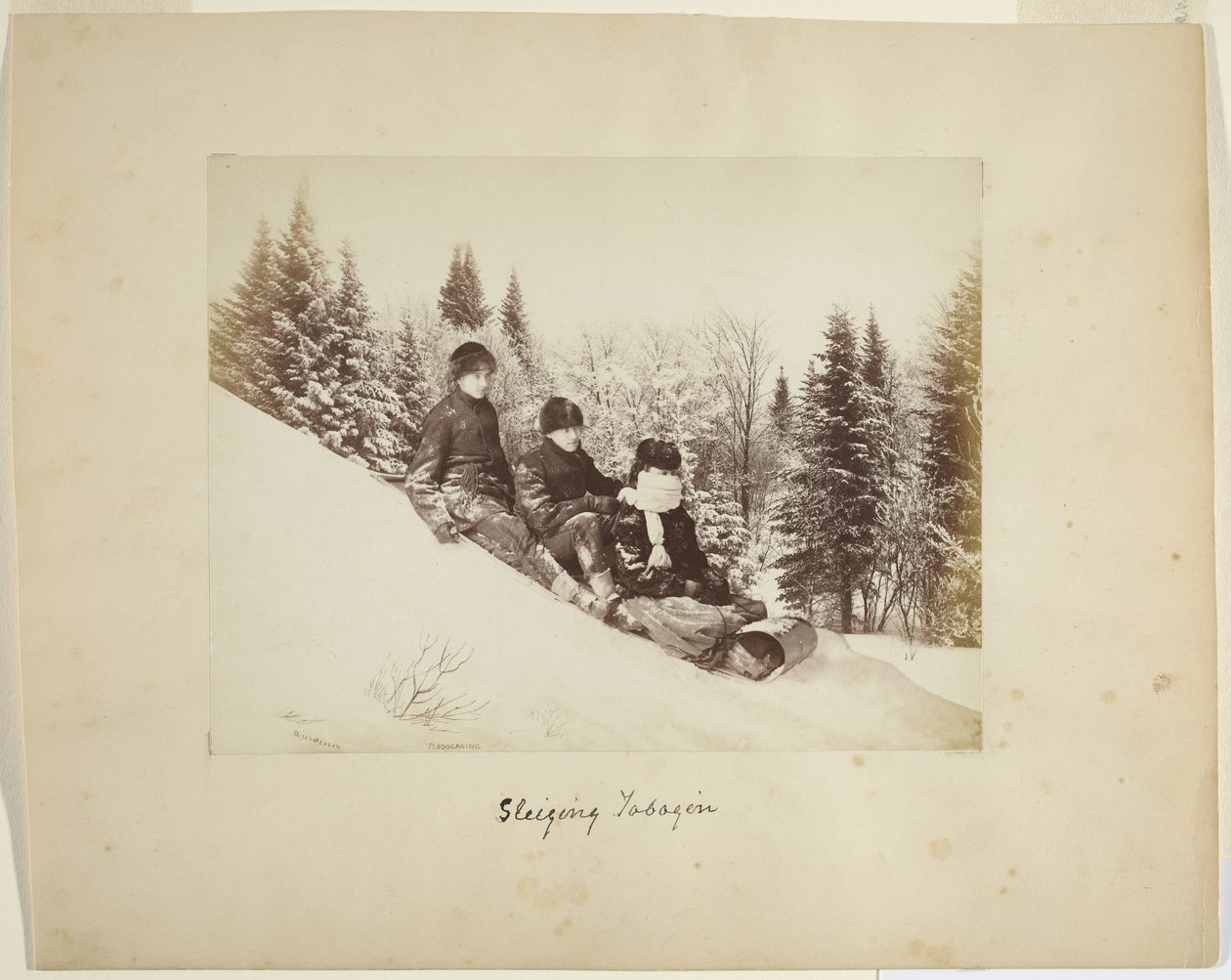 Luge, vers 1873 - Alexander Henderson