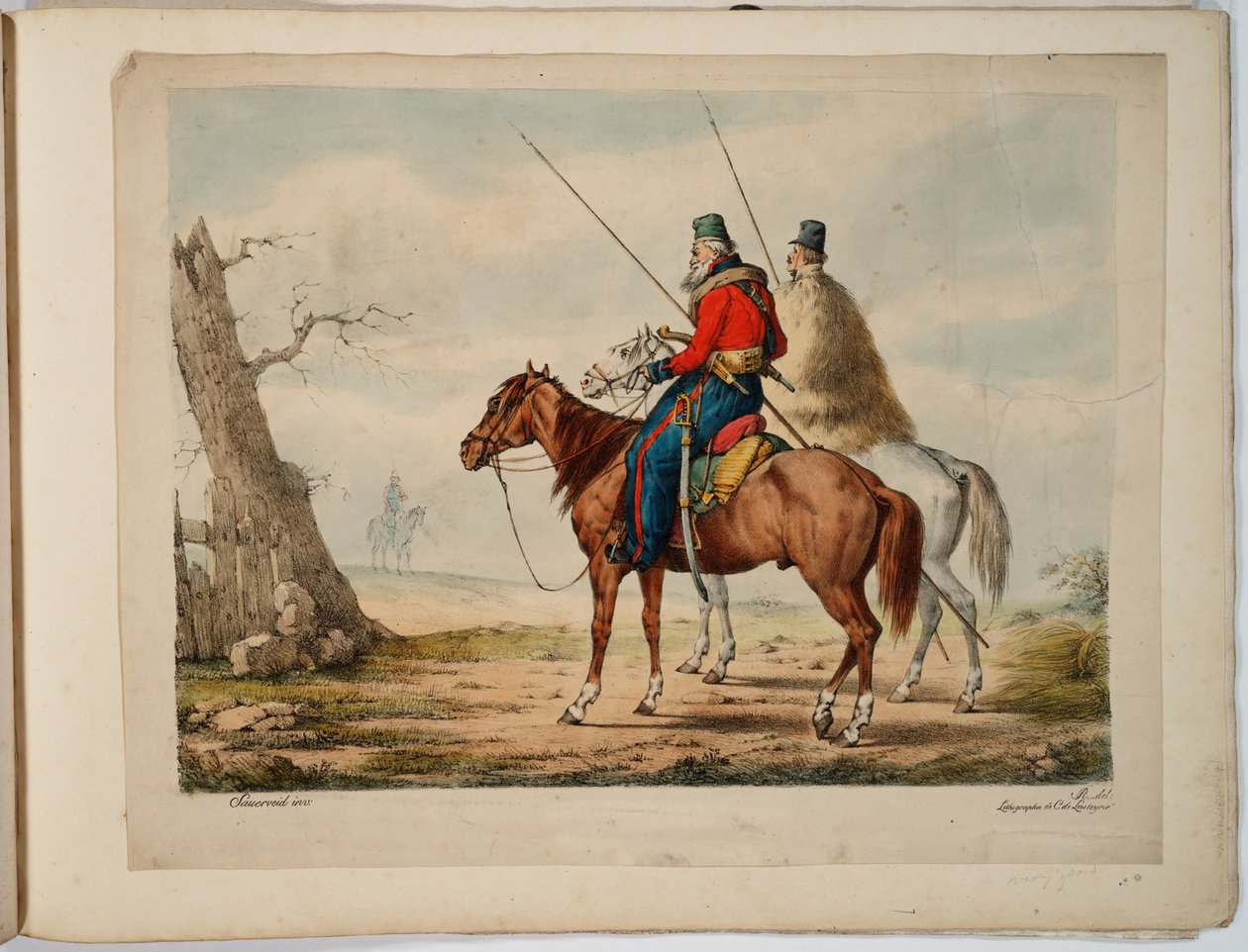 Cosaques, 1815-1819 - Alexander Ivanovich Sauerweid