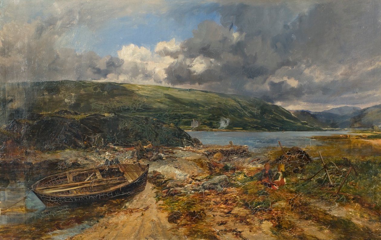 Scène côtière - Alexander Jnr. Fraser