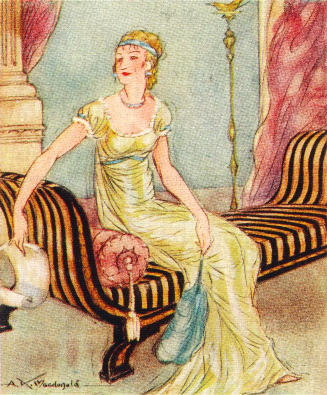 Madame Récamier, 1777-1849, 1937 - Alexander K. MacDonald