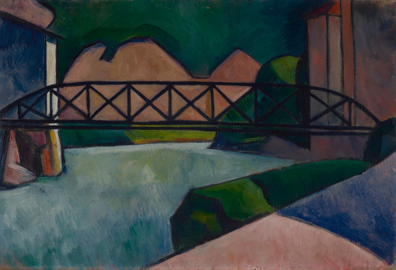 Pont de fer - Alexander Kanoldt