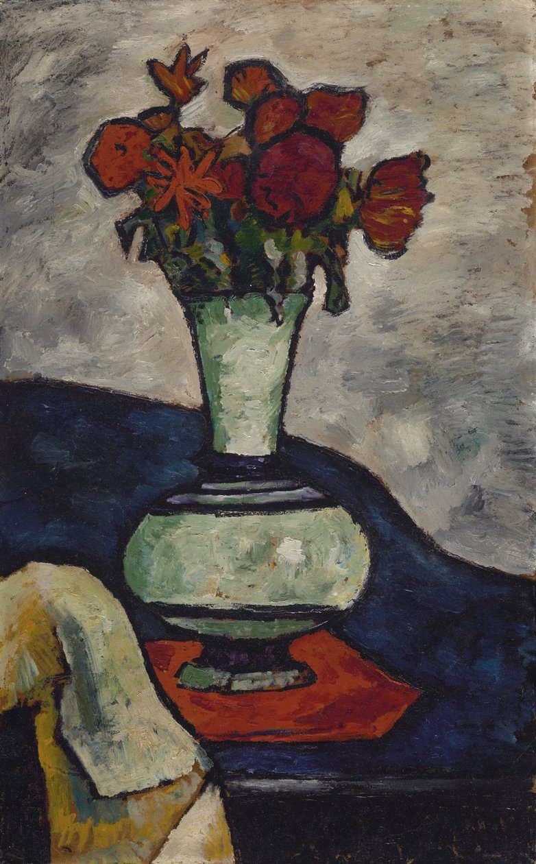 Fleurs fanées - Alexander Kanoldt