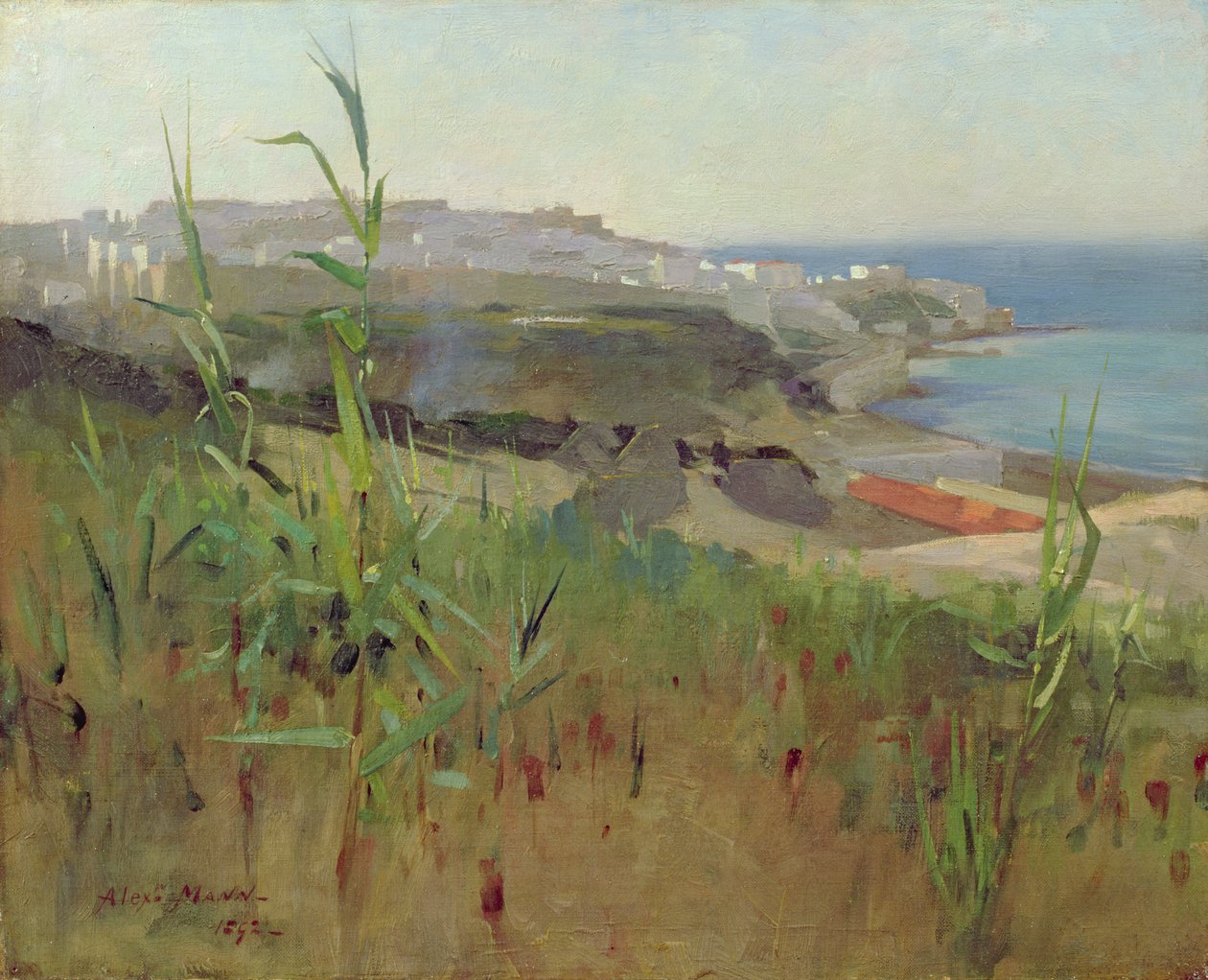 Tanger depuis les dunes, 1892 - Alexander Mann