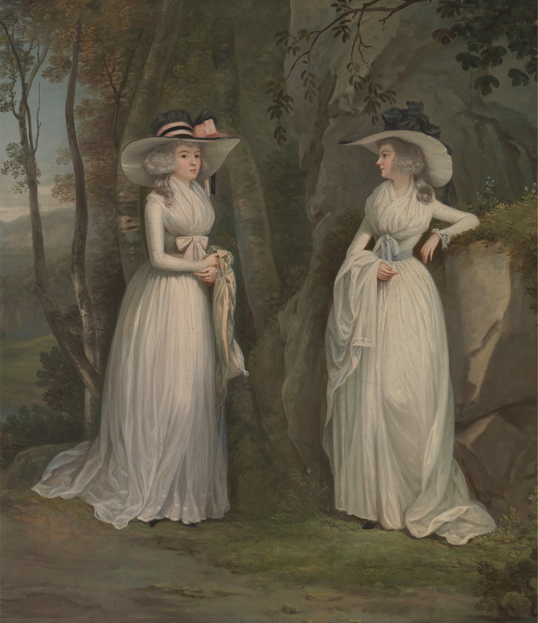 Eleanor et Margaret Ross - Alexander Nasmyth