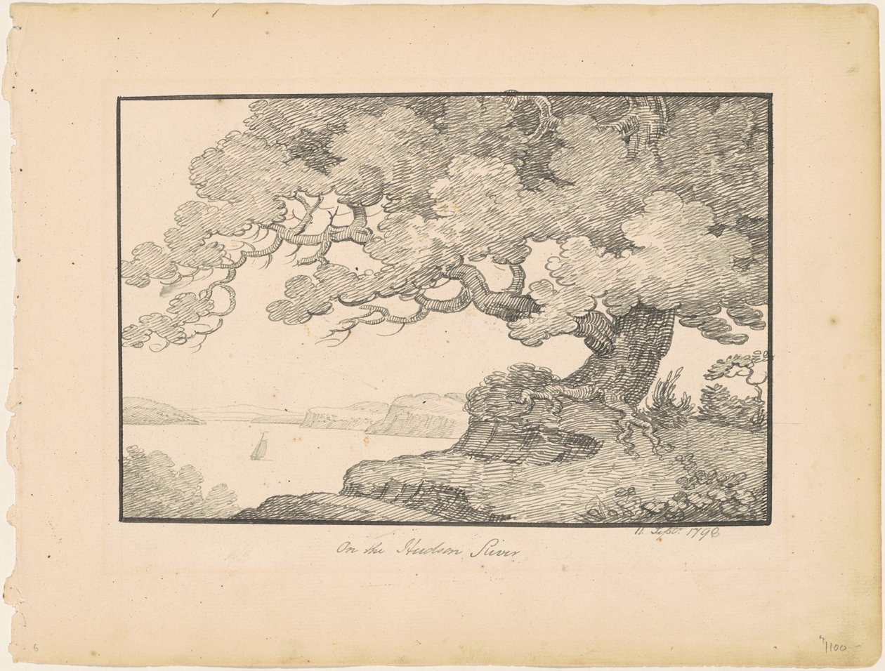 Sur la rivière Hudson - Alexander Robertson