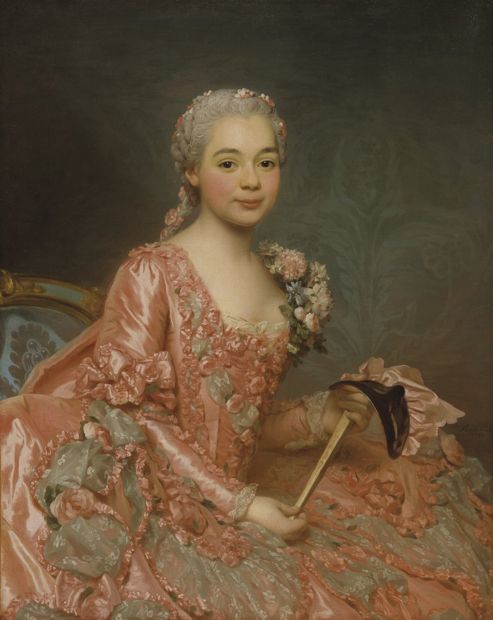 Baronne de Neubourg-Cromière, 1756 - Alexander Roslin