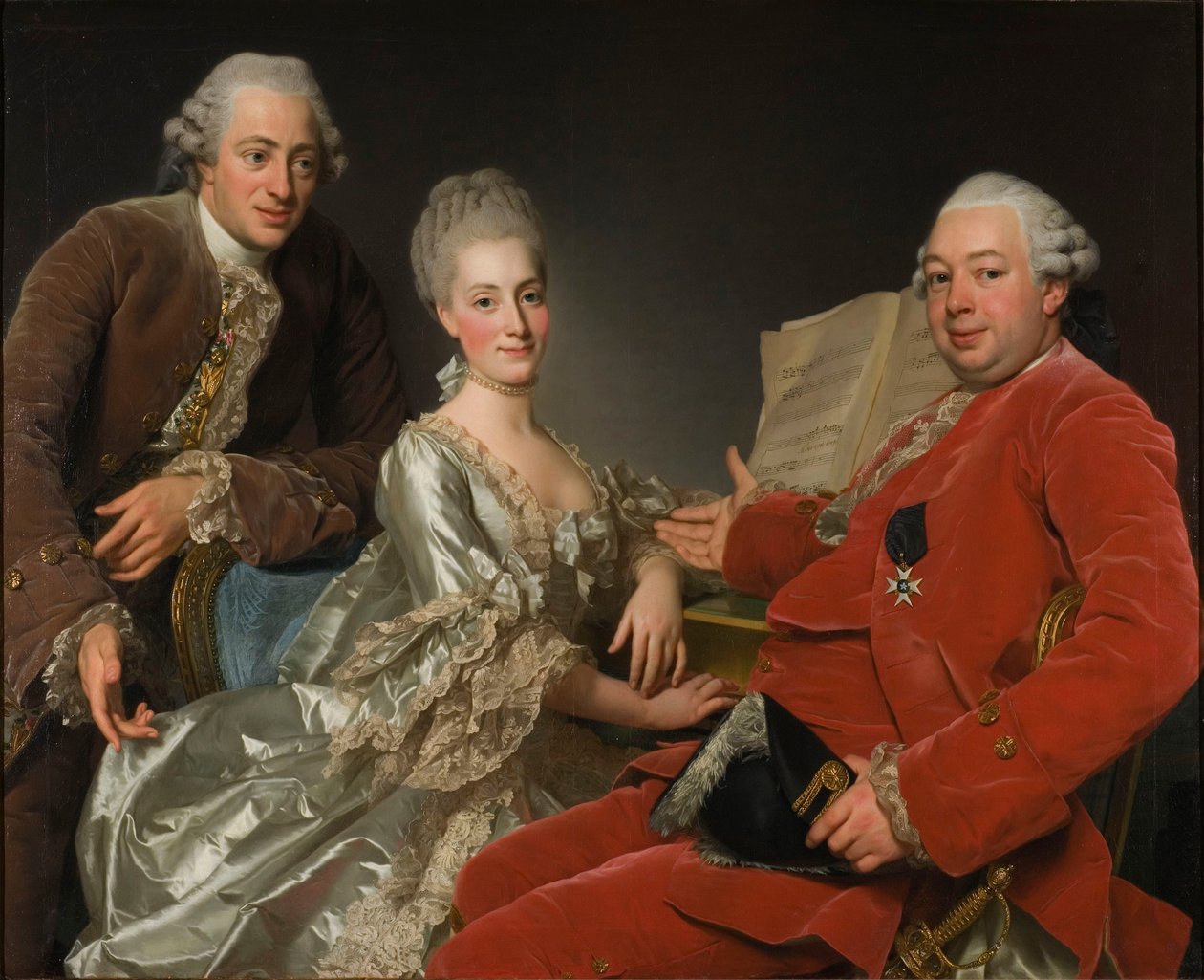 John Jennings, son frère et sa belle-sœur, 1769 - Alexander Roslin