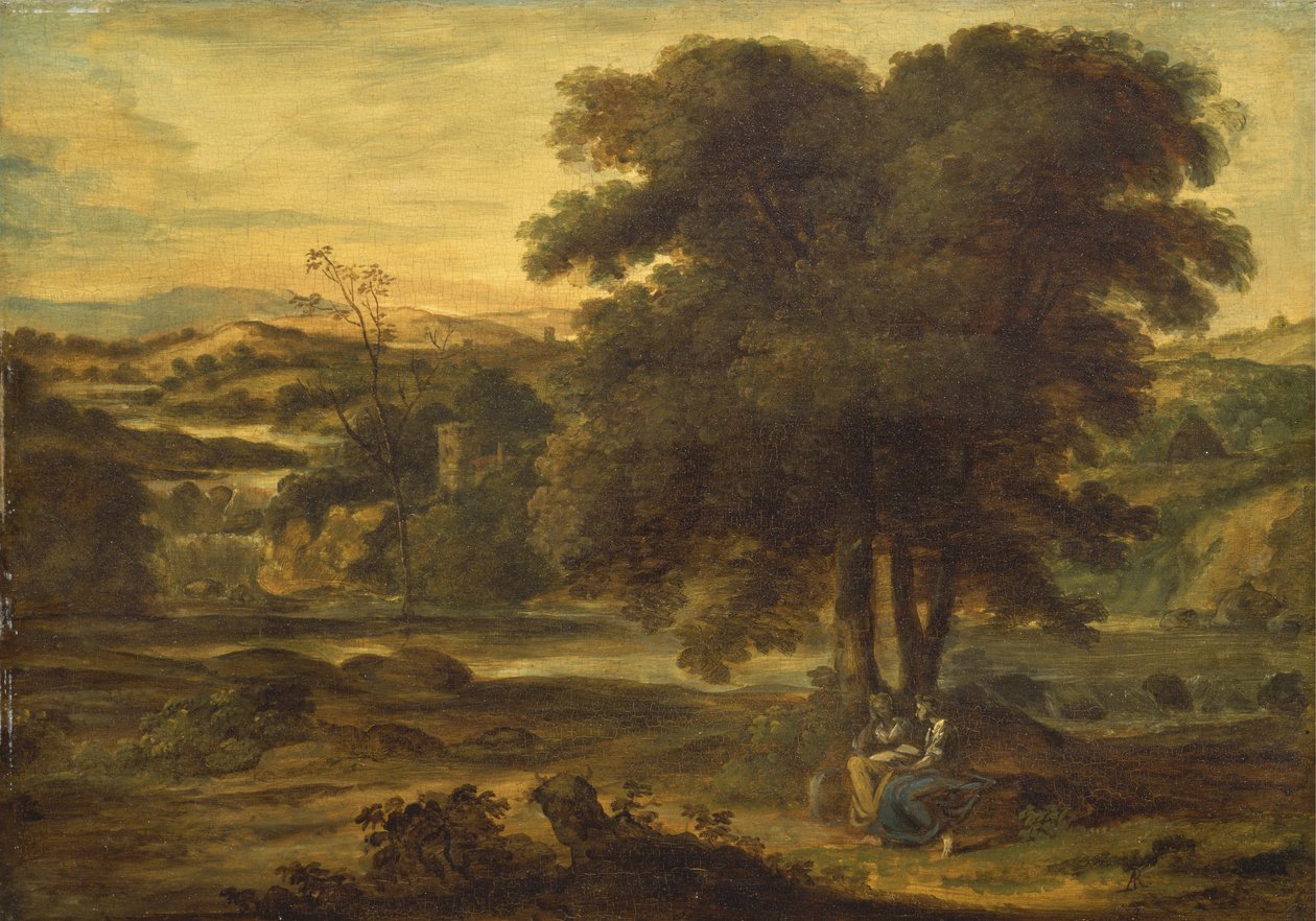 Paysage classique, c.1767-71 - Alexander Runciman