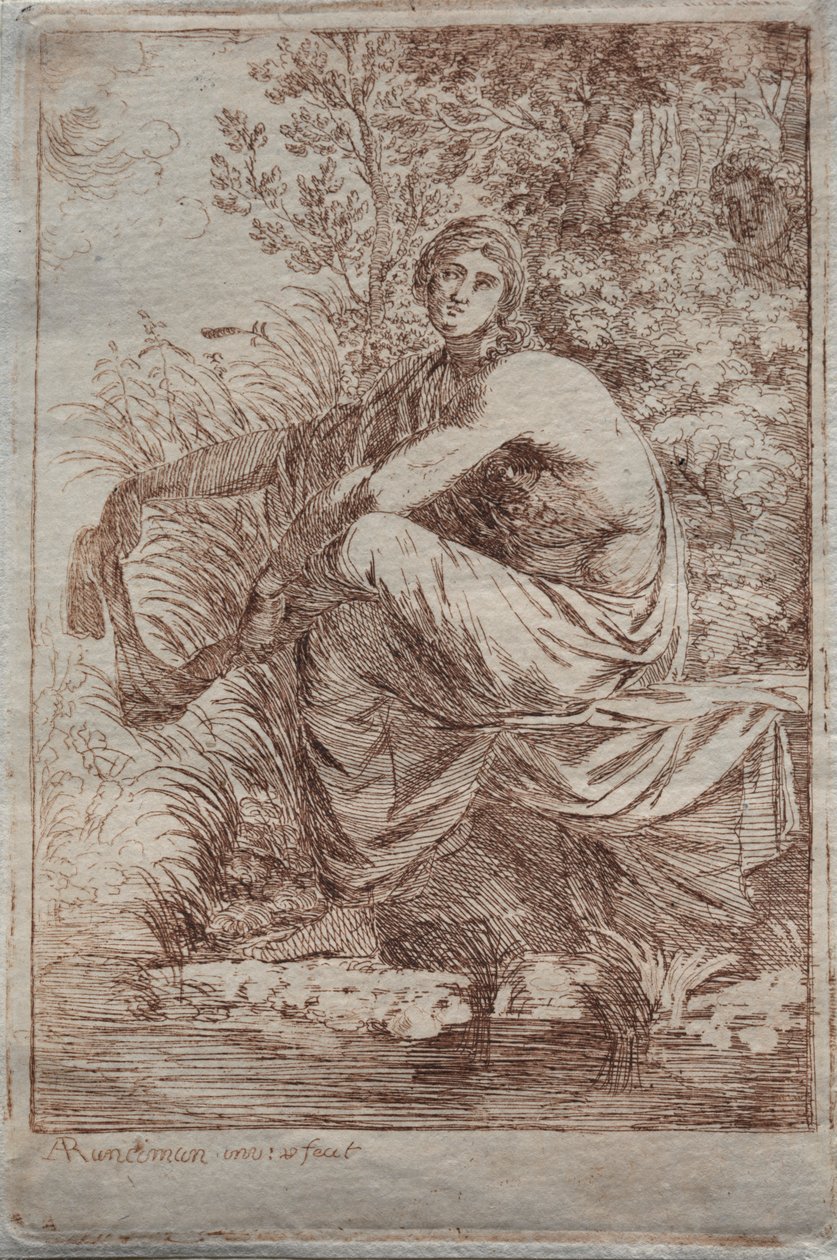Musidora, vers 1775 - Alexander Runciman