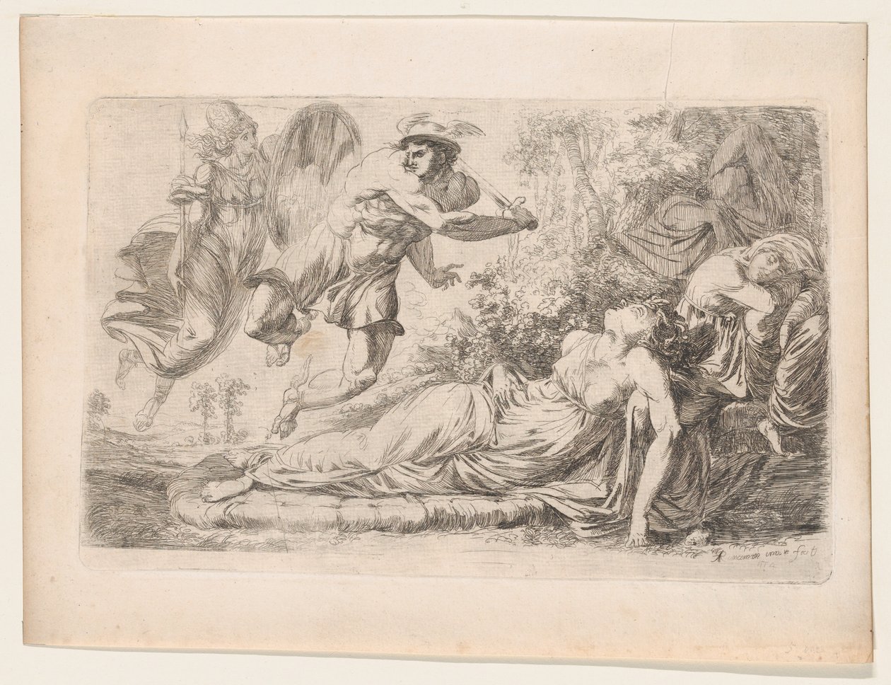 Persée et la Méduse endormie - Alexander Runciman
