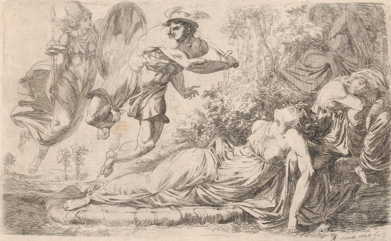 Persée et la Méduse endormie, 1774 - Alexander Runciman