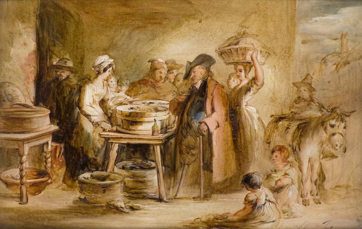 Ouverture des huîtres - Alexander Snr Fraser