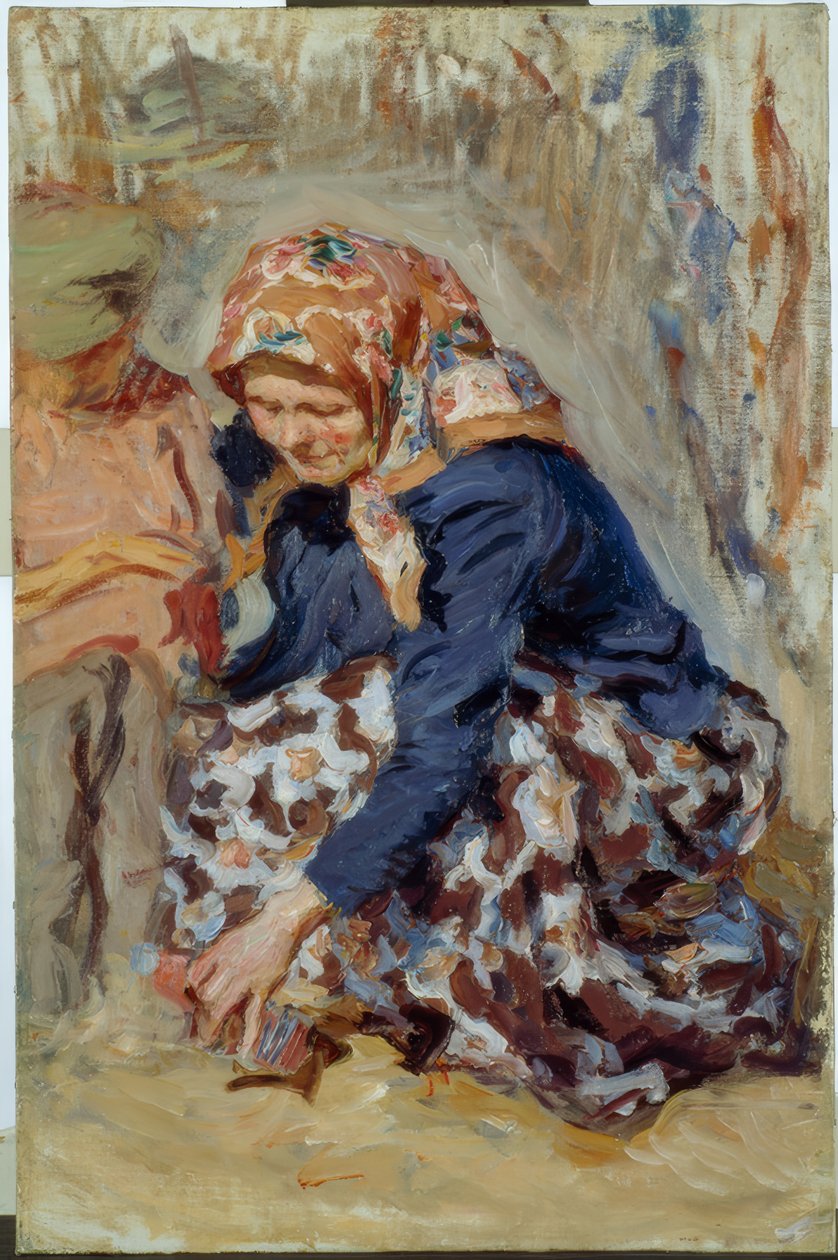 La Vendeuse de jouets - Alexander Viktorowitsch Morawow
