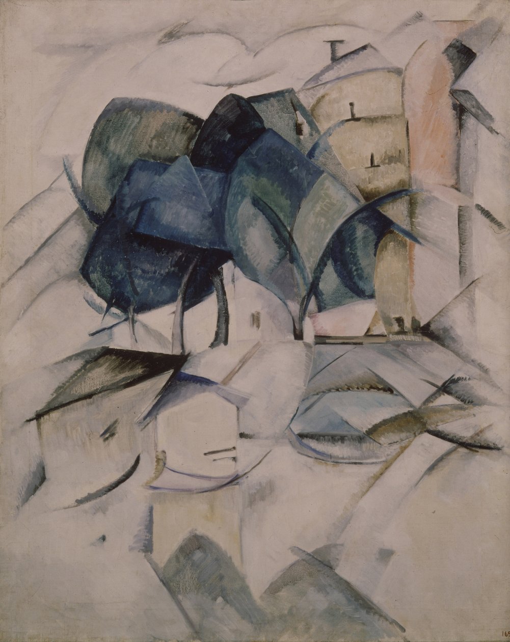 Un quai de la Seine, 1914-1915 - Alexandra Alexandrowna Exter