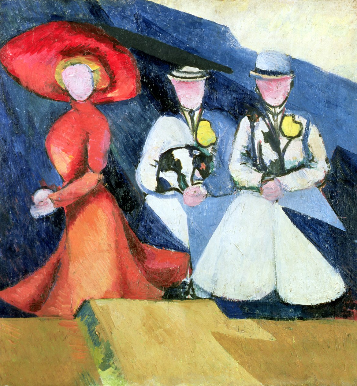 Trois figures féminines - Alexandra Alexandrowna Exter