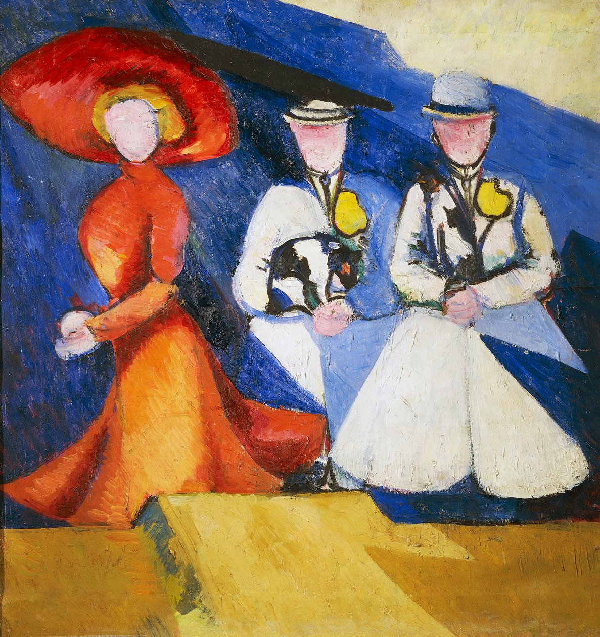 Trois figures féminines - Alexandra Alexandrowna Exter