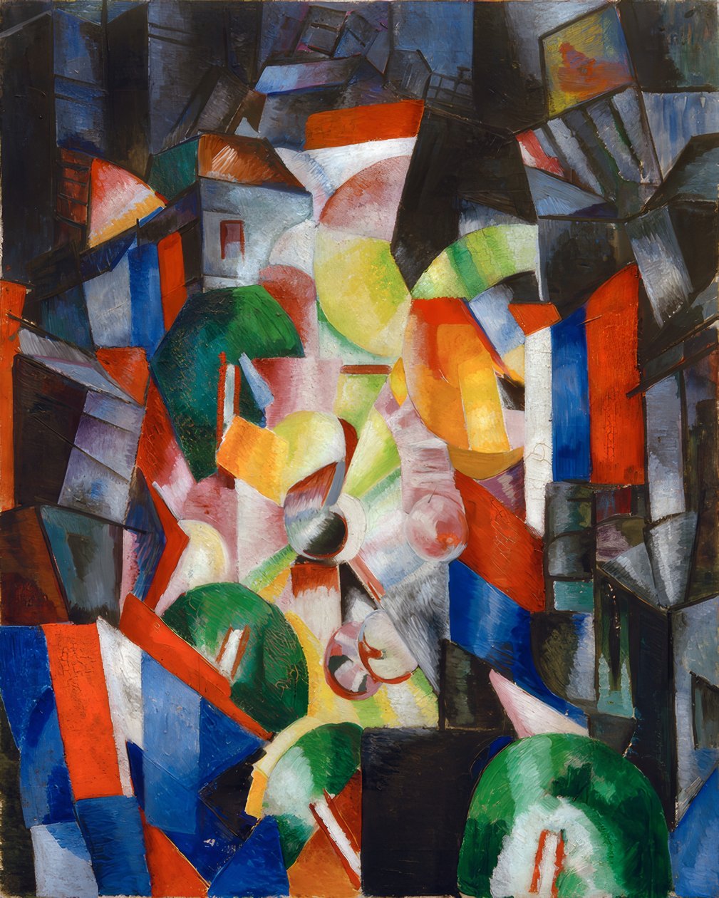 Ville de nuit - Alexandra Alexandrowna Exter