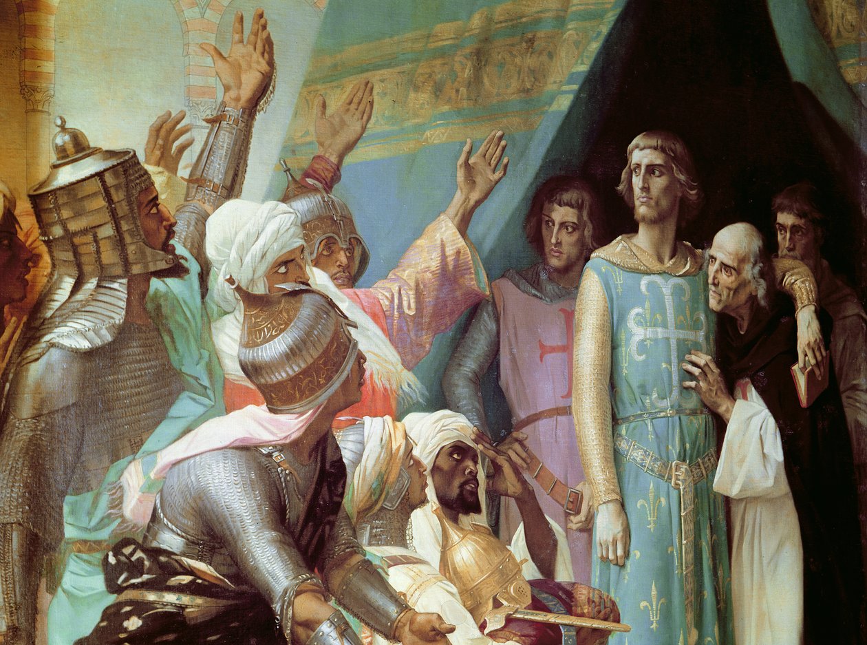 La vie de Saint Louis (détail) - Alexandre Cabanel